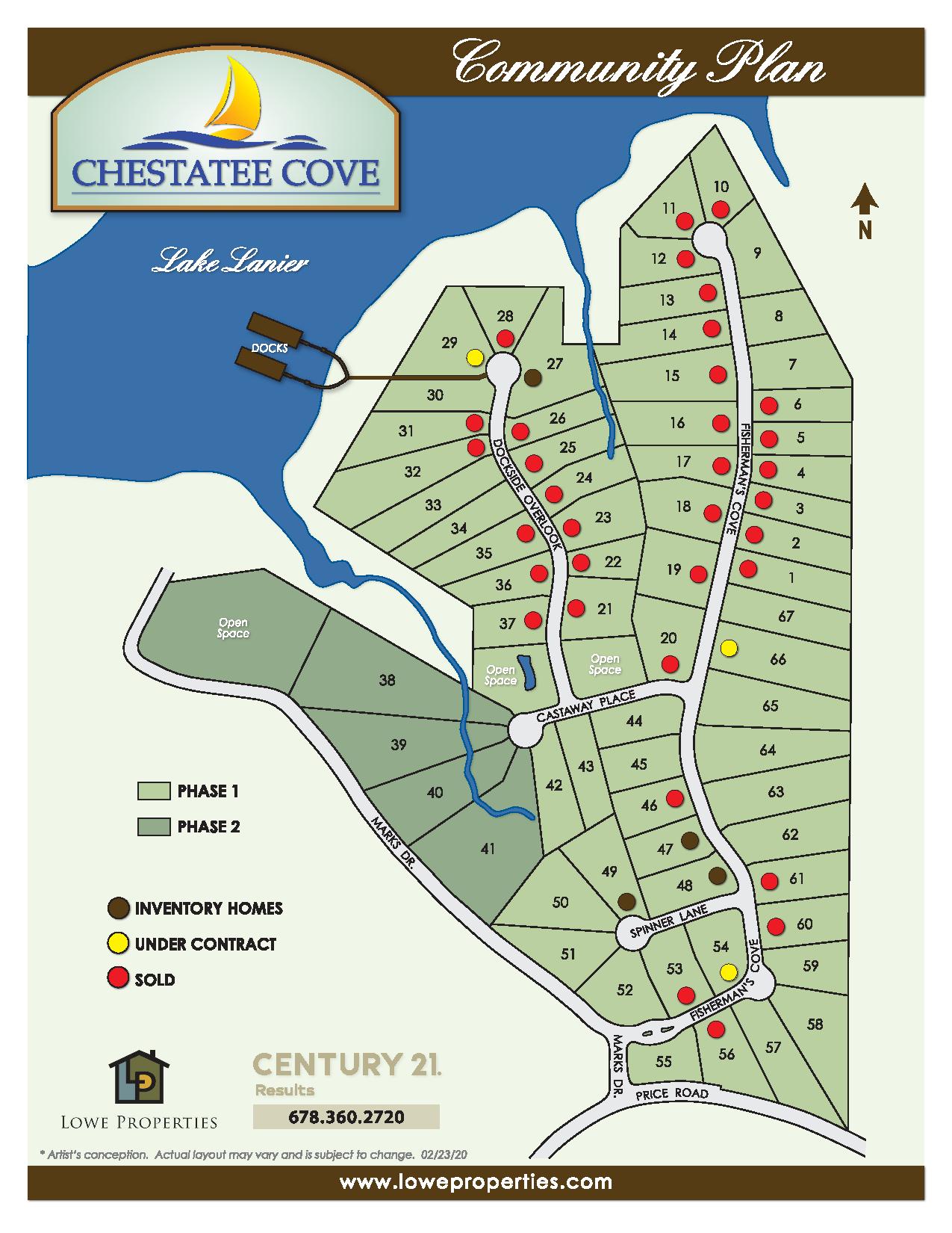 Chestatee Cove Lowe Properties