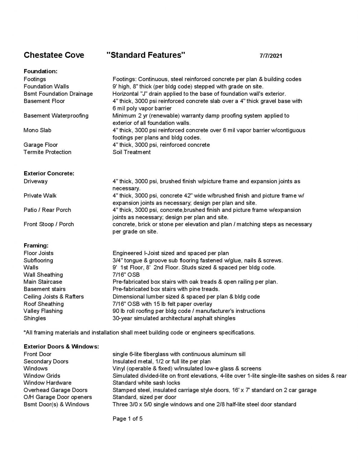 Chestatee Cove Lowe Properties